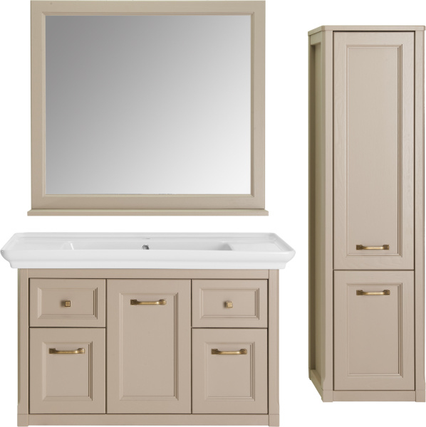 Тумба под раковину ASB-Woodline   Толедо 105 11211 (бежевый)